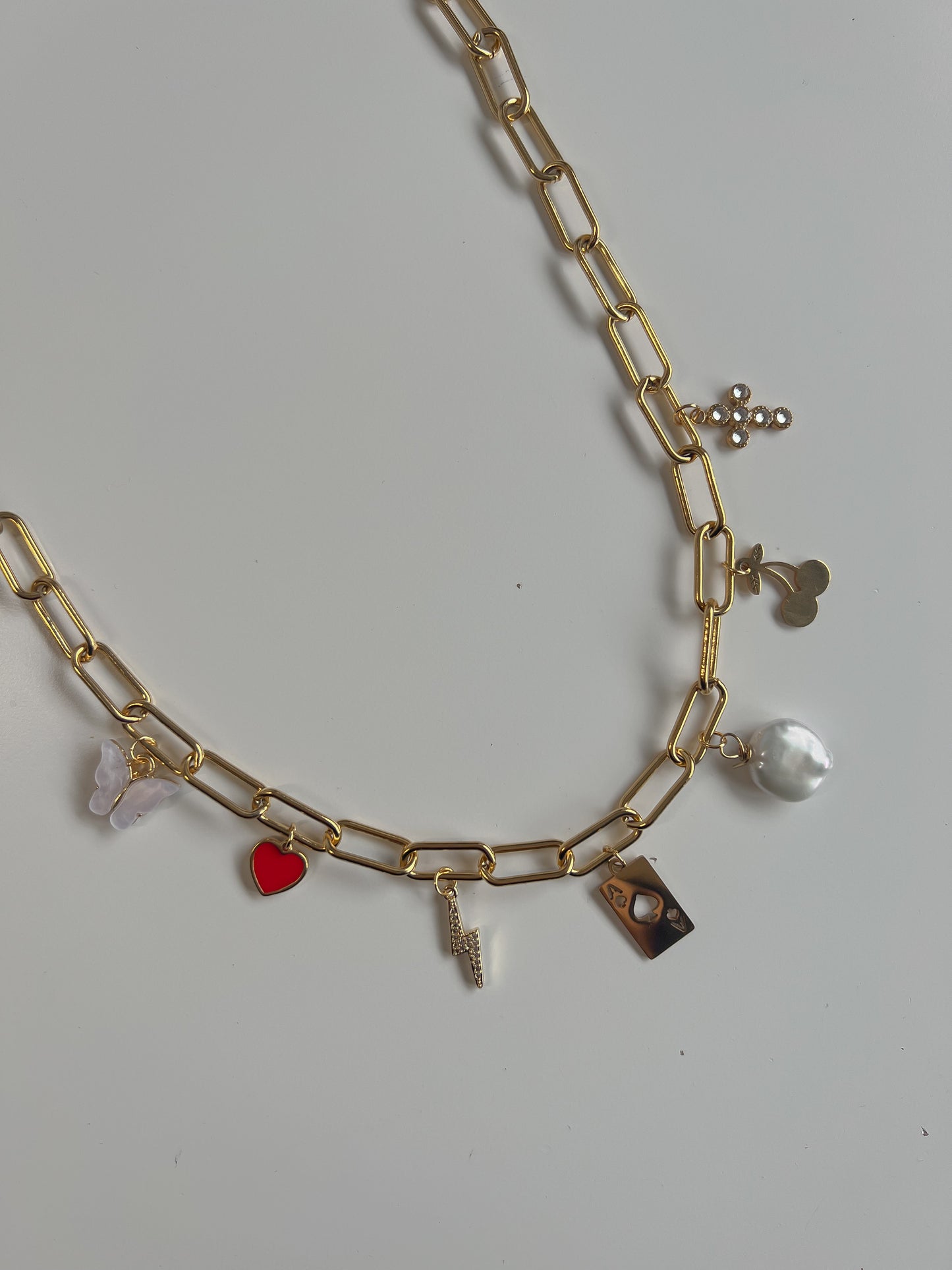 CHARM NECKLACE/ BRACELET- PENDENTES DOURADOS PARTE II